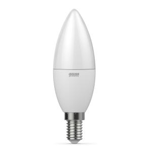 Лампа светодиодная LED 12 Вт 880 лм 3000К свеча теплый E14 AC 220В Elementary Gauss