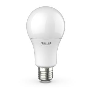 Лампа светодиодная LED 12 Вт 1150 лм 3000К А60 груша теплый E27 AC 220В Black Gauss