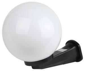 Светильник настенный НБУ 01-60-251 шар опаловый IP44 Е27 max60Вт d250mm с настенным крепежом