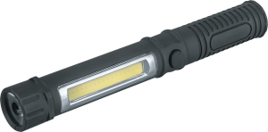 Фонарь светодиодный NPT-W05-3AAA 1Вт LED+1Вт COB LED пластик