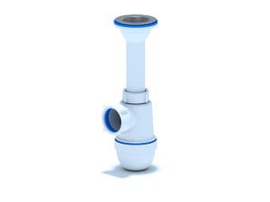 Сифон для умывальника АНИ 1 1/2'X40 литой выпуск