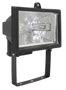 Прожектор ИО150 галогенный черный IP54 IEK