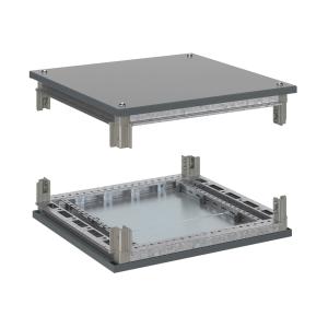 Комплект, крыша и основание, для оцинкованных шкафов CQE, 600X600 мм