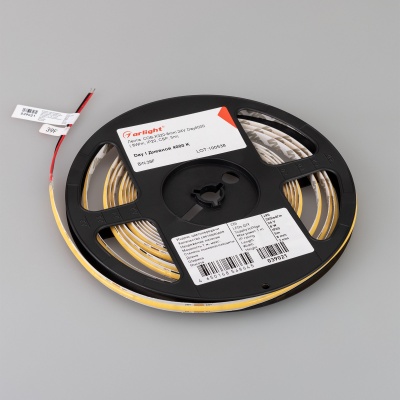 Лента светодиодная COB-X320-8mm 24V Day4000 (8 W/m, IP20, 5m) (ARL, 320 LED/m)