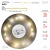ENIN-2B Гирлянда LED Нить 2 м теплый свет, АА, IP20 (100/5400)