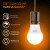 Лампа светодиодная LED 12 Вт 1150 лм 3000К А60 груша теплый E27 AC 220В Black Gauss