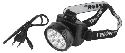 Фонарик кемпинговый ударопрочный, 9 LED, 2 режима TG9 Трофи