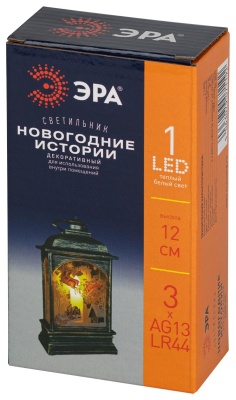 Новогодний декоративный светильник Новогодние истории, динам. свет, 7*4*13 см, 1 LED ENIN-HW