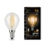 Лампа светодиодная филаментная LED 9 Вт 680 лм 2700К шар P45 теплый E14 AC 220В прозрачная колба Black Filament