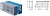 Короб перфорированный RL12 80x100 серый QUADRO