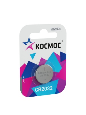 Батарейка  CR2032 3V Lithium 1BL