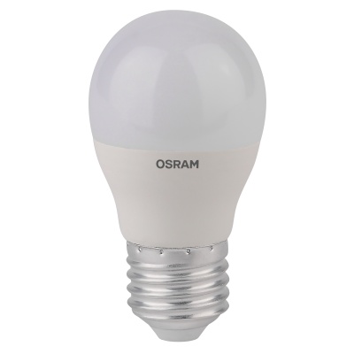 Лампа светодиодная LED 6,5Вт Е27 STAR ClassicP (замена 60Вт),нейтральный белый свет, матовая колба Osram
