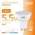 Лампа светодиодная LED 5.5 Вт 430 лм 3000К софит MR16 теплый GU10 AC 220В Elementary Gauss Лампа светодиодная LED 5.5 Вт 430 лм 3000К софит MR16 теплый GU10 AC 220В Elementary Gauss