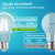 Лампа светодиодная филаментная LED 11 Вт 930 лм 4100К А60 груша нейтральный E27 AC 220В прозрачная колба Elementary