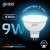 Лампа светодиодная LED 9 Вт 830 лм 4100К софит MR16 нейтральный GU5.3 AC 220В Black Gauss Лампа светодиодная LED 9 Вт 830 лм 4100К софит MR16 нейтральный GU5.3 AC 220В Black Gauss
