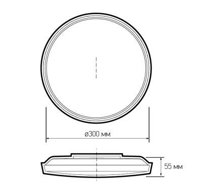 Светильник светодиодный ДБО-36w OPAL 4000К белый 2880Лм IP20 JazzWay