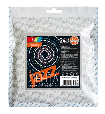 Лента светодиодная LED PLS PRO 5050 RGB 12 Вт/м 24В 5м