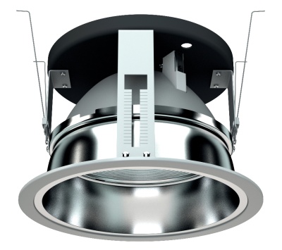 Светильник люминесцентный DLG 2x26 HF IP44 встраиваемый ЭПРА
