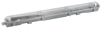 Светильник светодиодный под лампу Т8 SPP-101-0-001-120 Св-к IP65 T8 G13 1200мм (12/216)